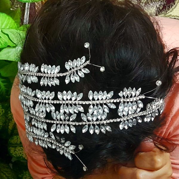 تاج عروس مدل پروانه ها با مارکیز غیر اصل