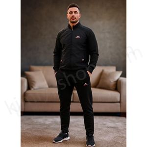 گرمکن و شلوار ماراتن استرج جلو شمعی مردانه