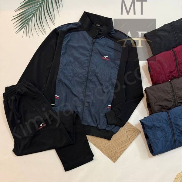 گرمکن و شلوار ماراتن استرج جلو شمعی مردانه