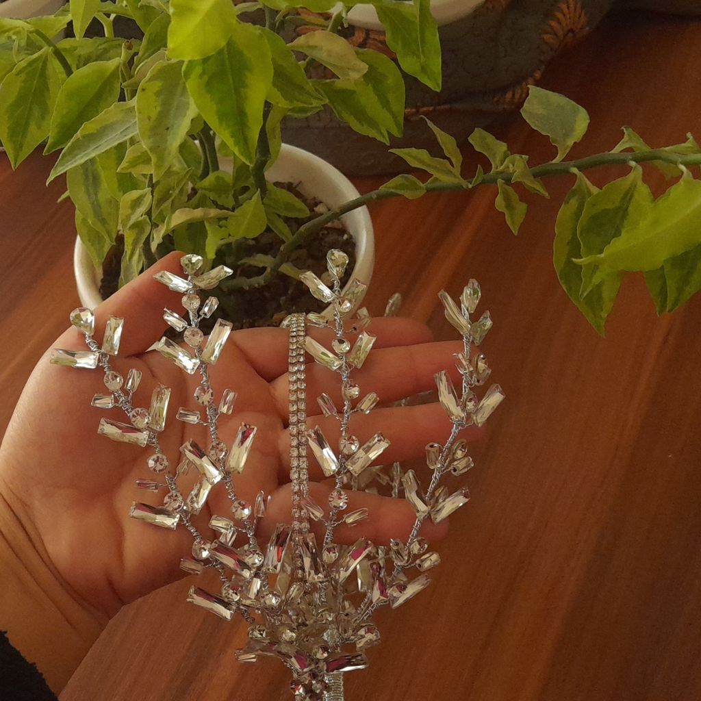 فروش اینترنتی تاج عروس مدل مستطیل ها با مارکیز اصل