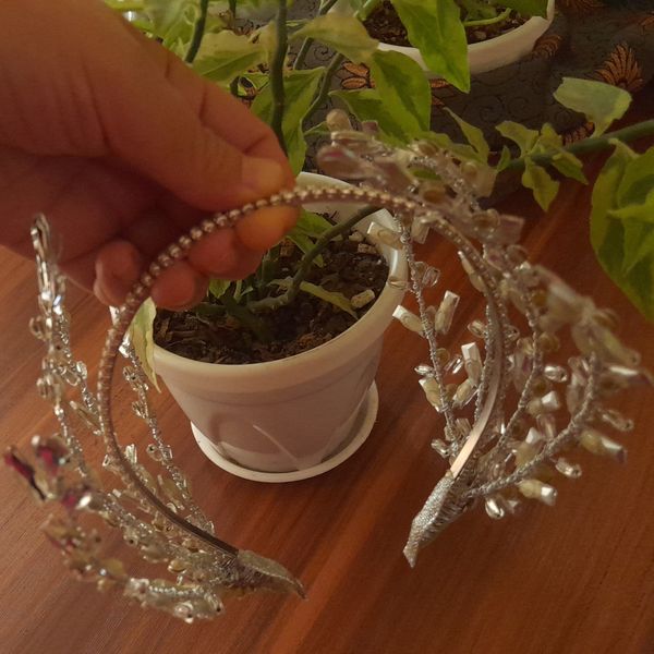 تاج عروس مدل مستطیل ها با مارکیز اصل