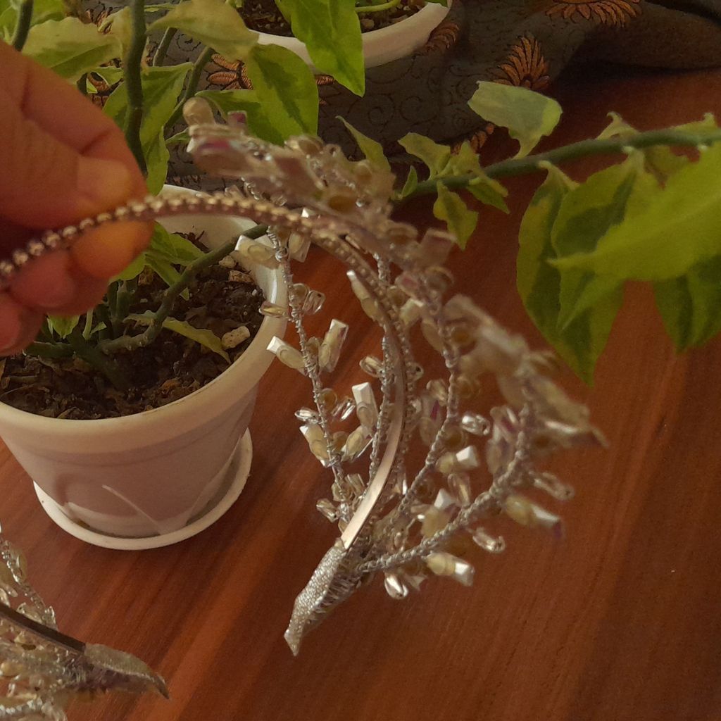 خرید آنلاین تاج عروس مدل مستطیل ها با مارکیز اصل