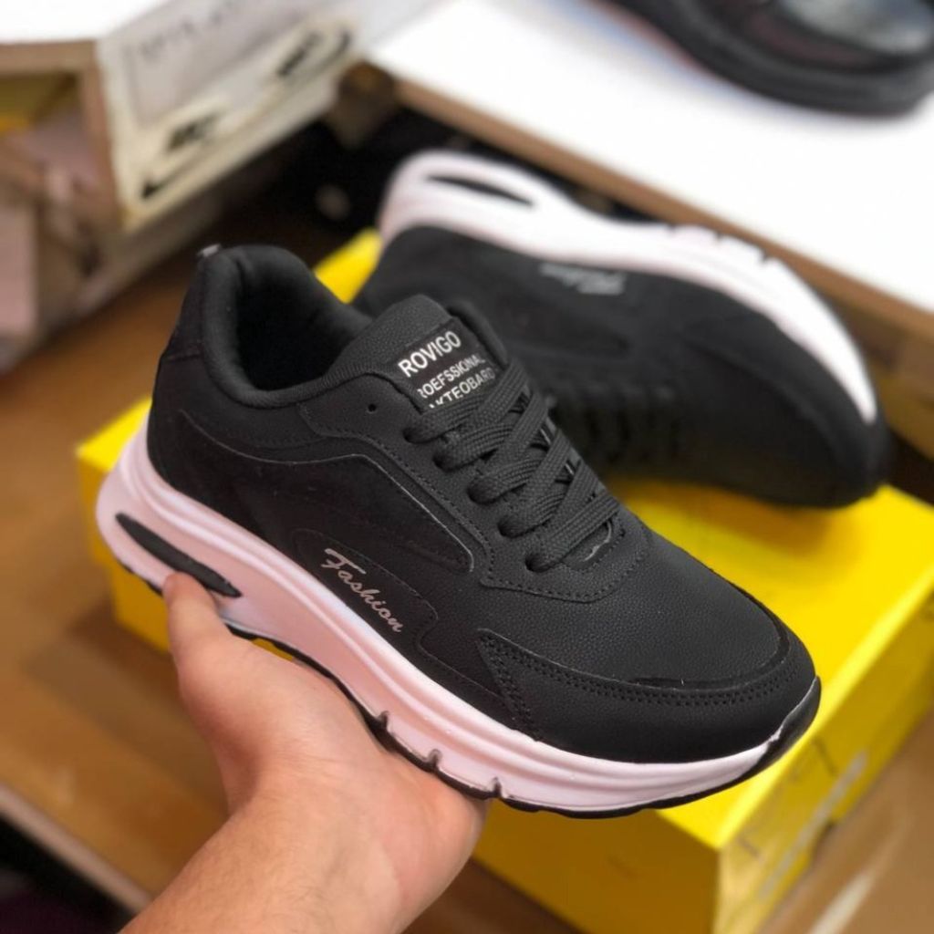 خرید آنلاین کفش چرم زنانه اسپرن مدل رامینگو مشکی