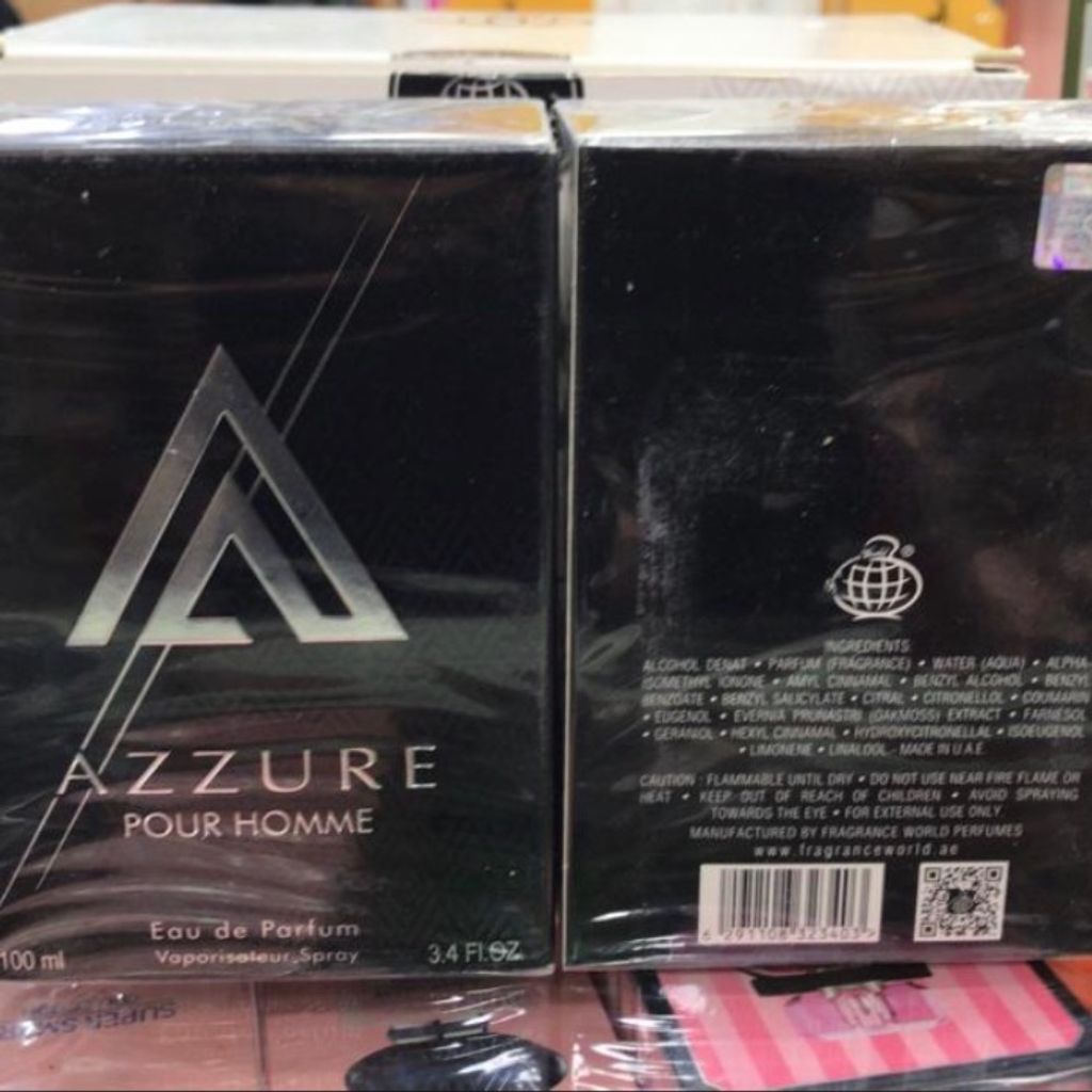 مشخصات عطر ادکلن مردانه آزارو پور هوم فراگرنس ورد (Fragrance World Azzaro Pour Ho