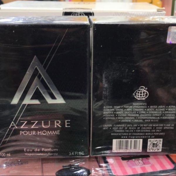عطر ادکلن مردانه آزارو پور هوم فراگرنس ورد (Fragrance World Azzaro Pour Ho