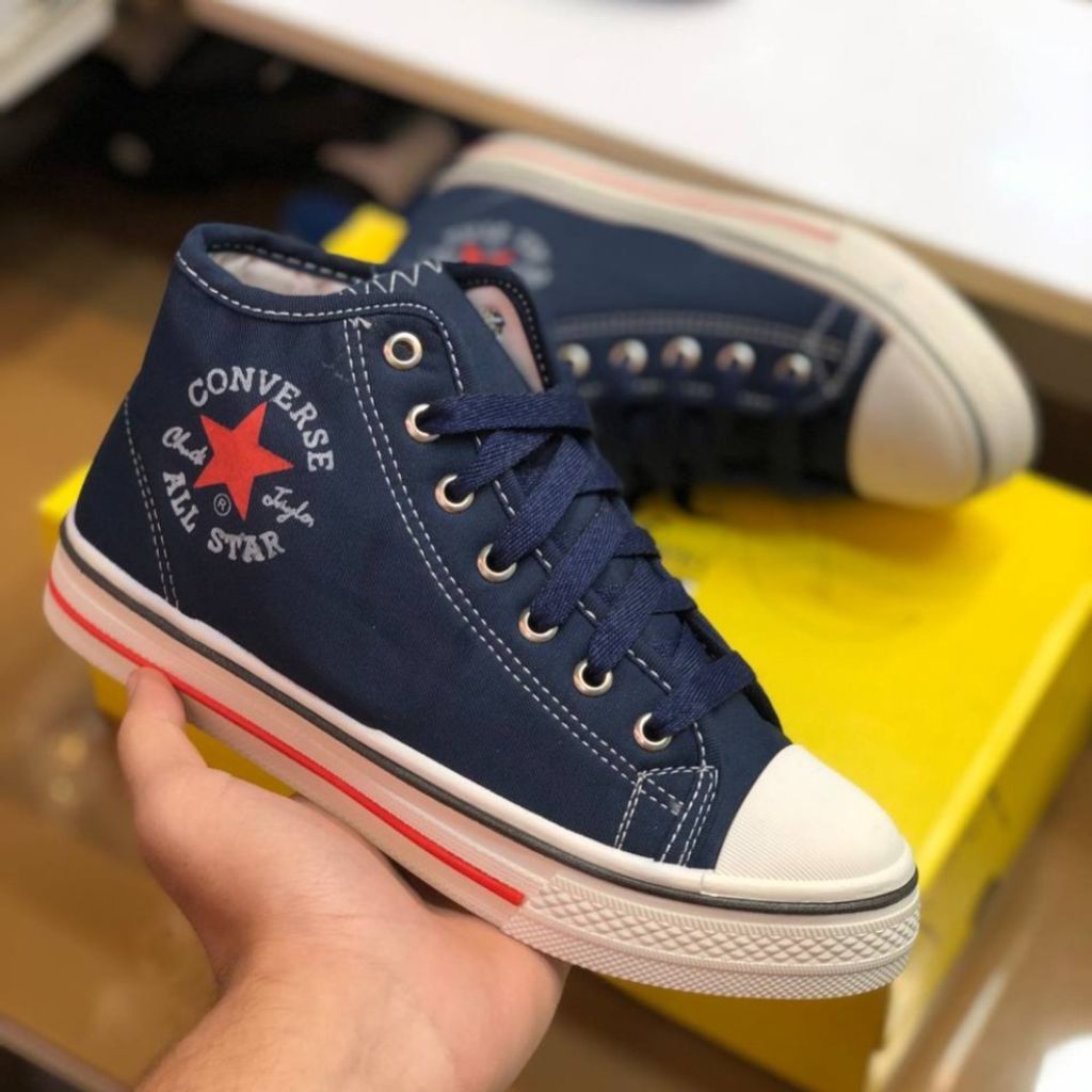 خرید آنلاین کفش الستار زنانه کانورس سورمه ای