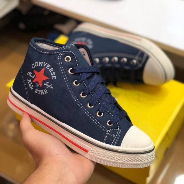 کفش الستار زنانه کانورس سورمه ای