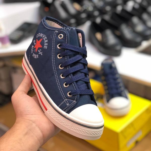 کفش الستار زنانه کانورس سورمه ای