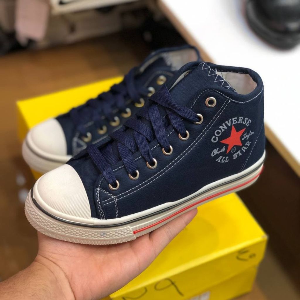 خرید آنلاین کفش الستار زنانه کانورس سورمه ای