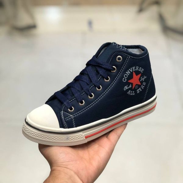 کفش الستار زنانه کانورس سورمه ای