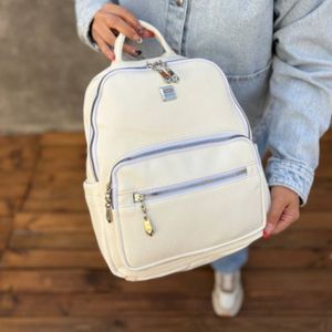 خرید اینترنتی کوله پشتی زنانه و دخترانه چرمی مدل ماهور