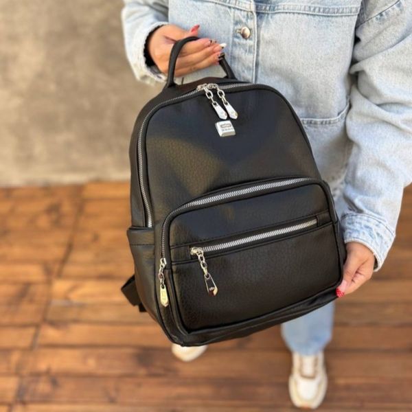 کوله پشتی زنانه و دخترانه چرمی مدل ماهور