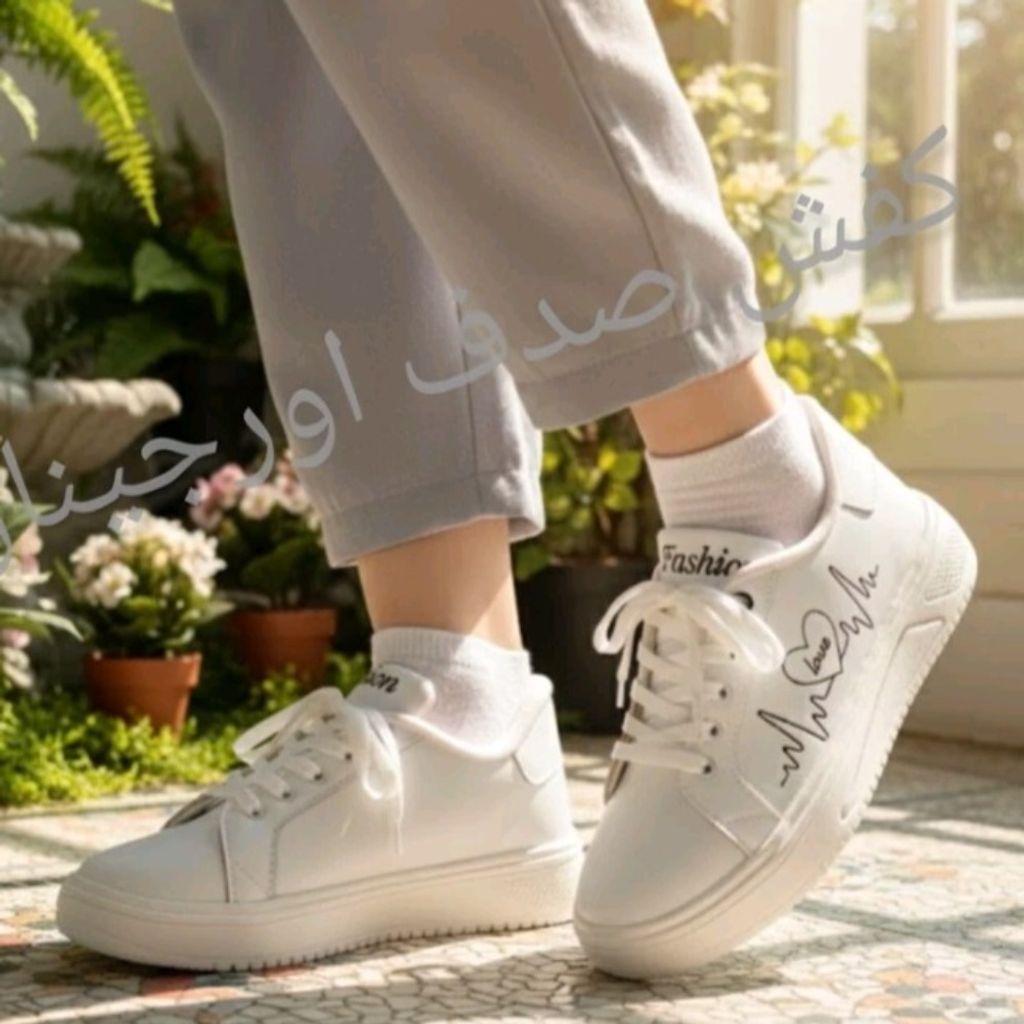 مشخصات کفش اسپرت زنانه طرح ضربان