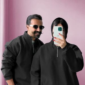 خرید اینترنتی دورس (پلار ) نیم زیپ یقه افه دار