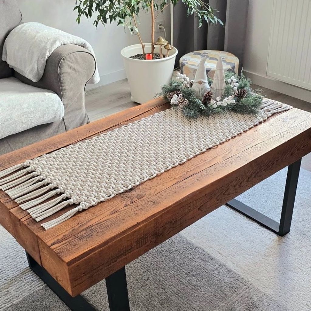 خرید آنلاین رانر مکرومه بافی کادویی