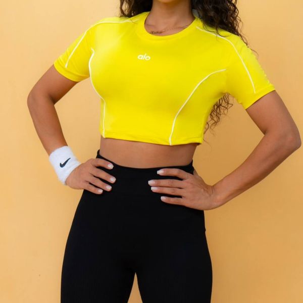 کراپ زنانه الو