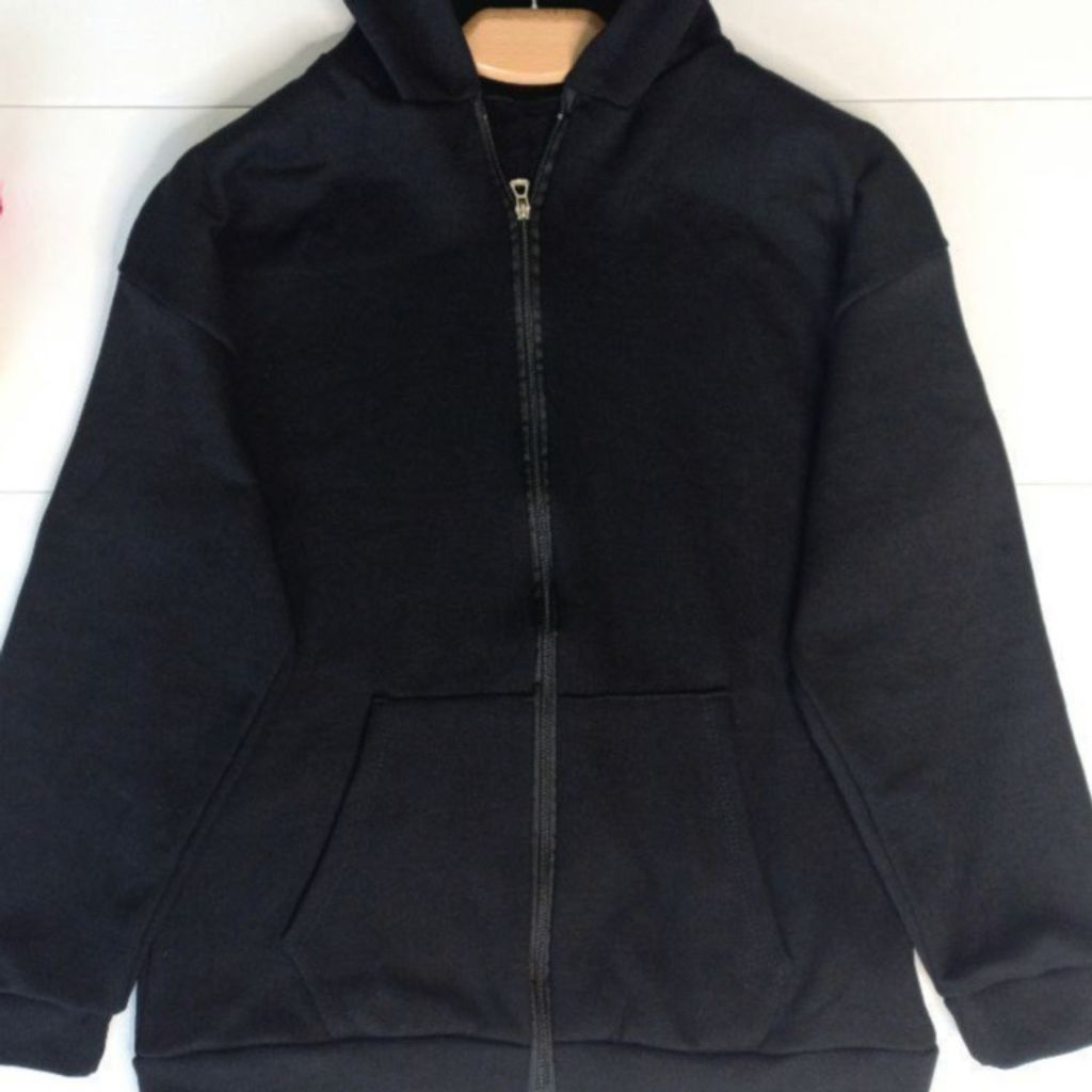 خرید اینترنتی سوییشرت زنانه طرح جلو زیپ ساده