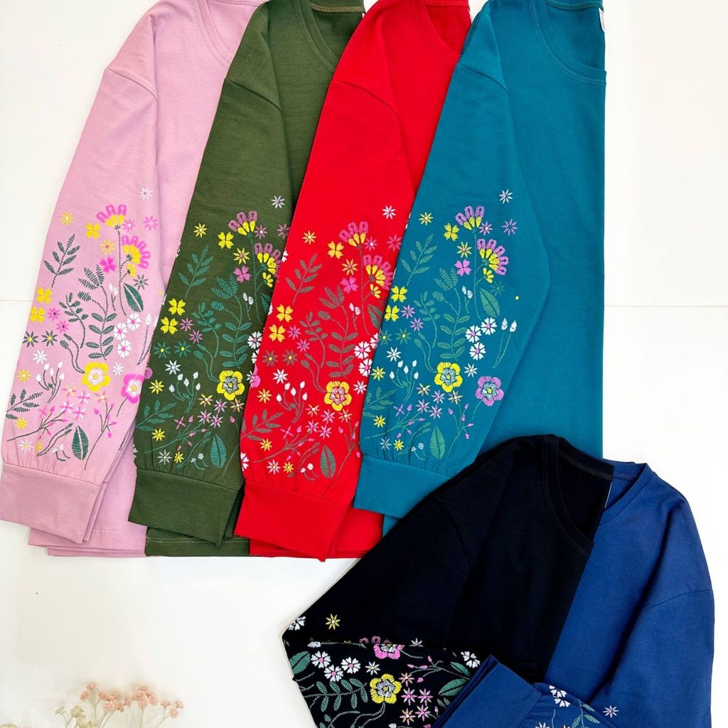 قیمت ارزان بلوز دورس زنانه آستین پفکی گلدار