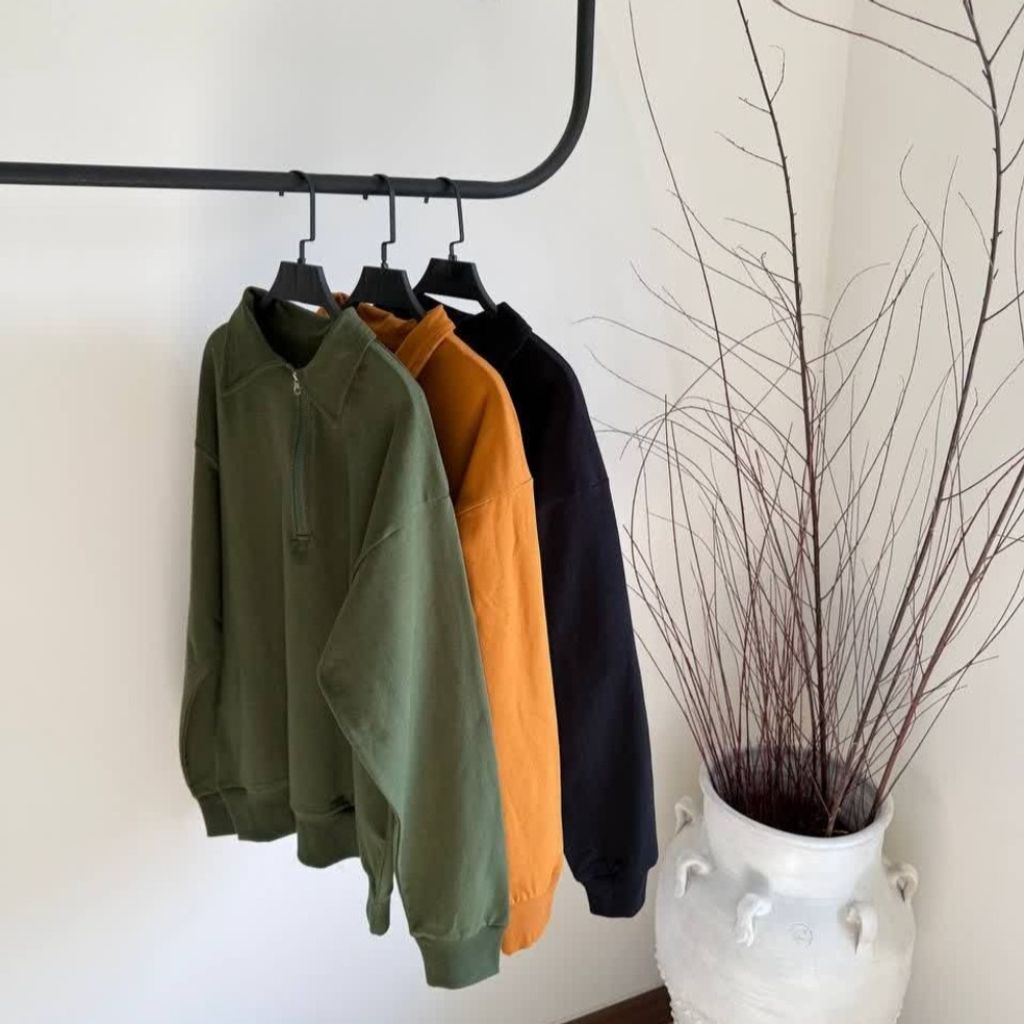 خرید آنلاین دورس نیم زیپ دو نخ