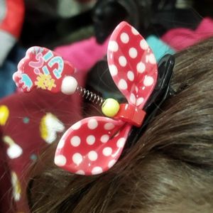 قیمت ارزان گیره مو فنری فانتزی دخترانه gr63y