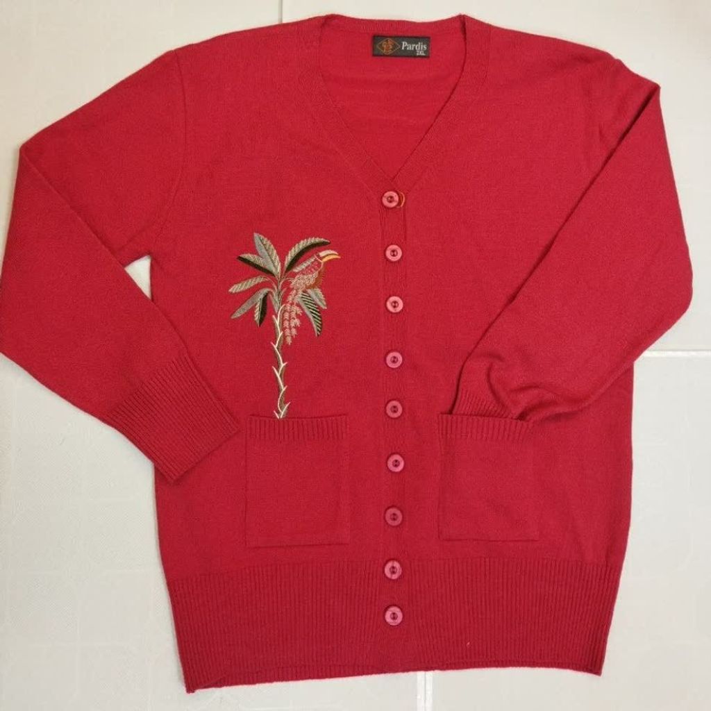 قیمت بافت دکمه دار زنانه bf6t5