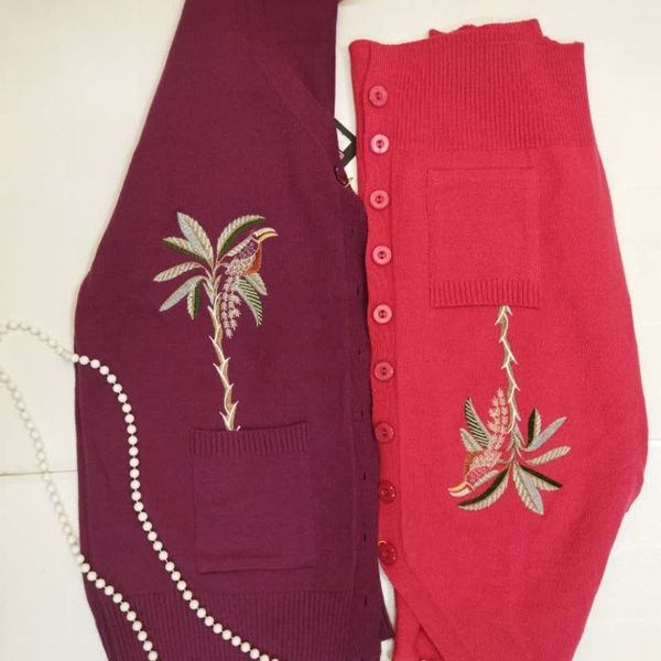 بافت دکمه دار زنانه bf6t5