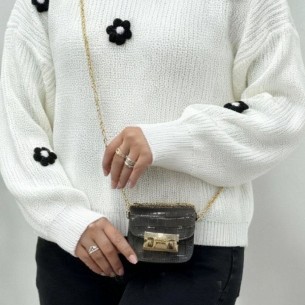 قیمت ارزان بلوز بافت نیلماه