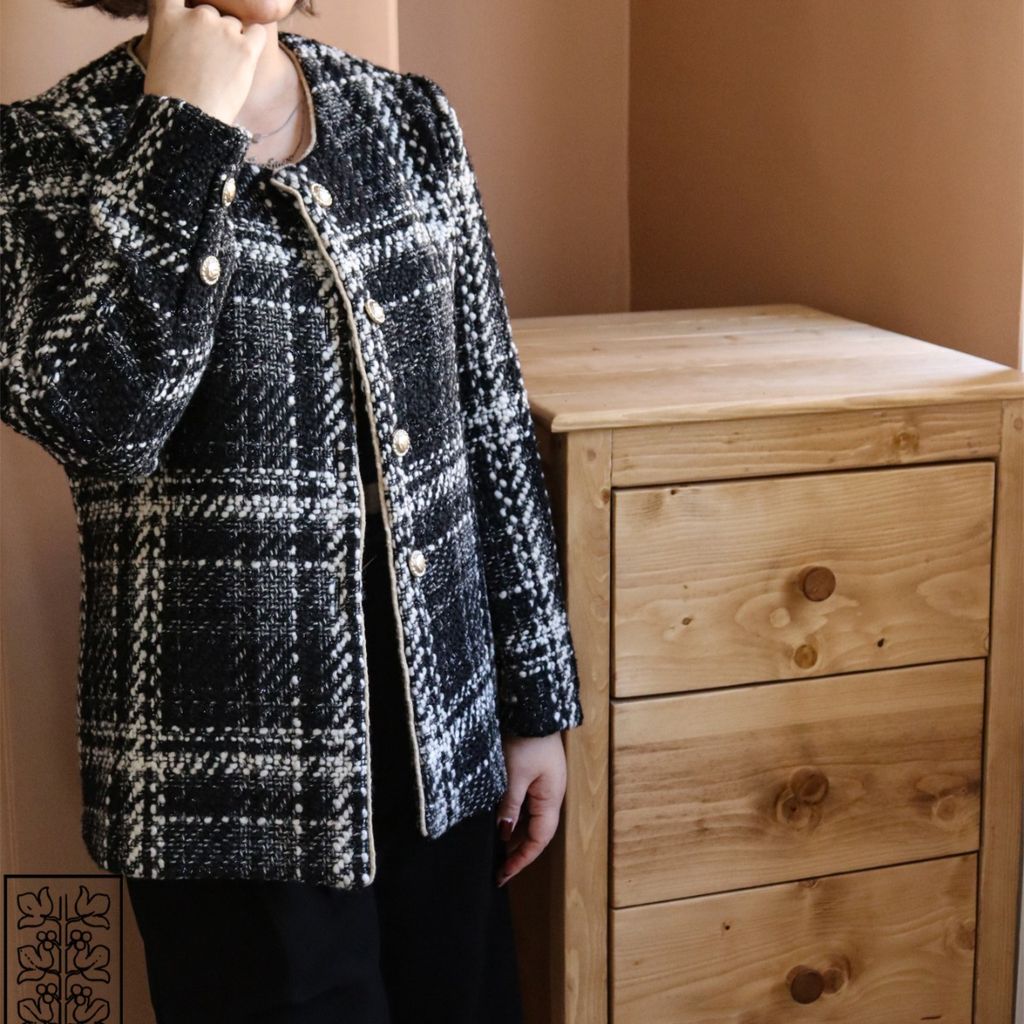 خرید انلاین کت زنانه شنل بافت مشکی