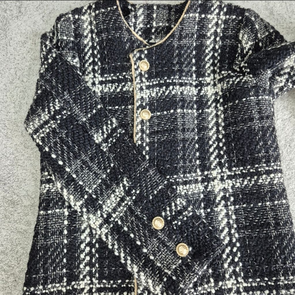 خرید انلاین کت زنانه شنل بافت مشکی