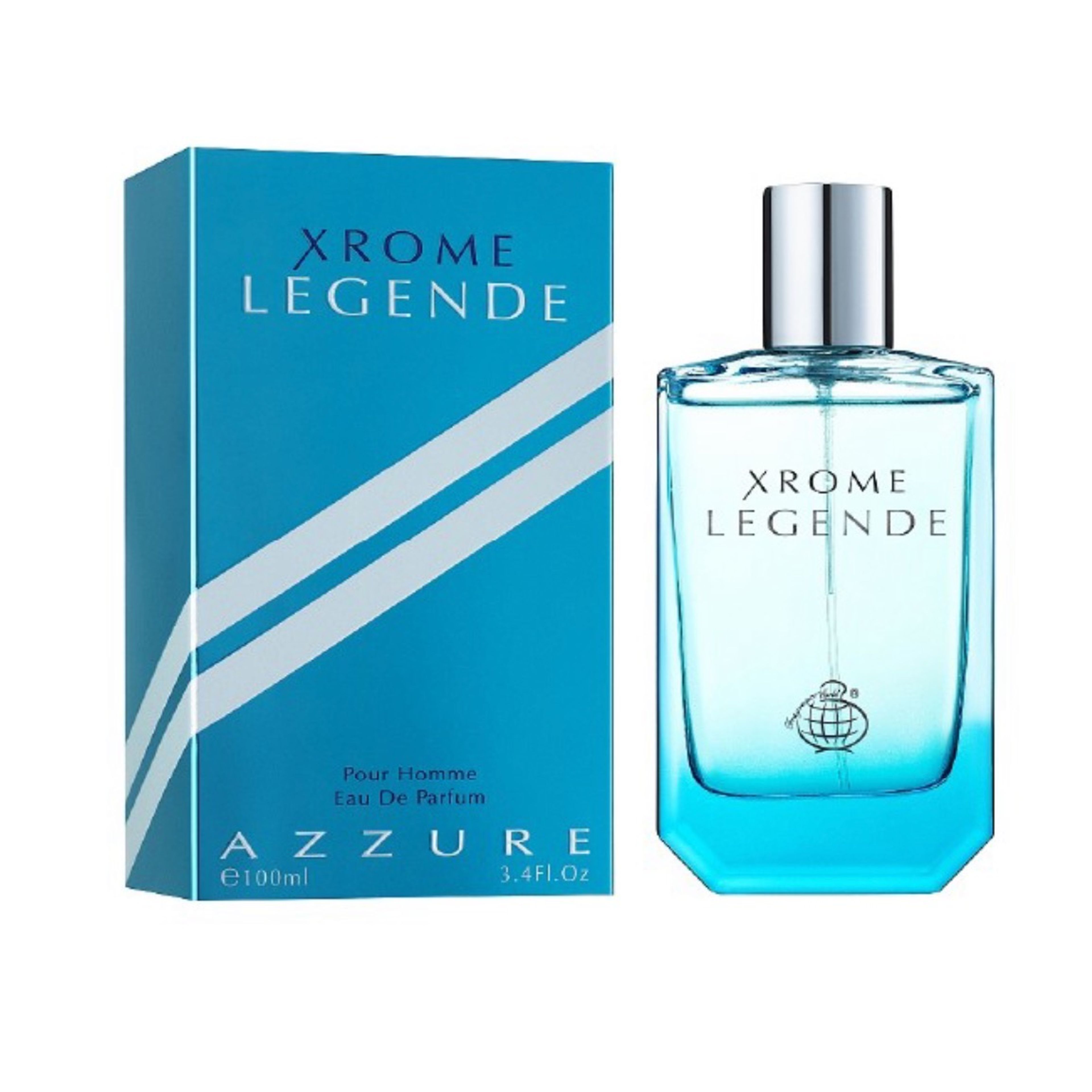 خرید انلاین عطر ادکلن مردانه آزارو کروم لجند فراگرنس ورد ایکس روم (Fragrance World Azz