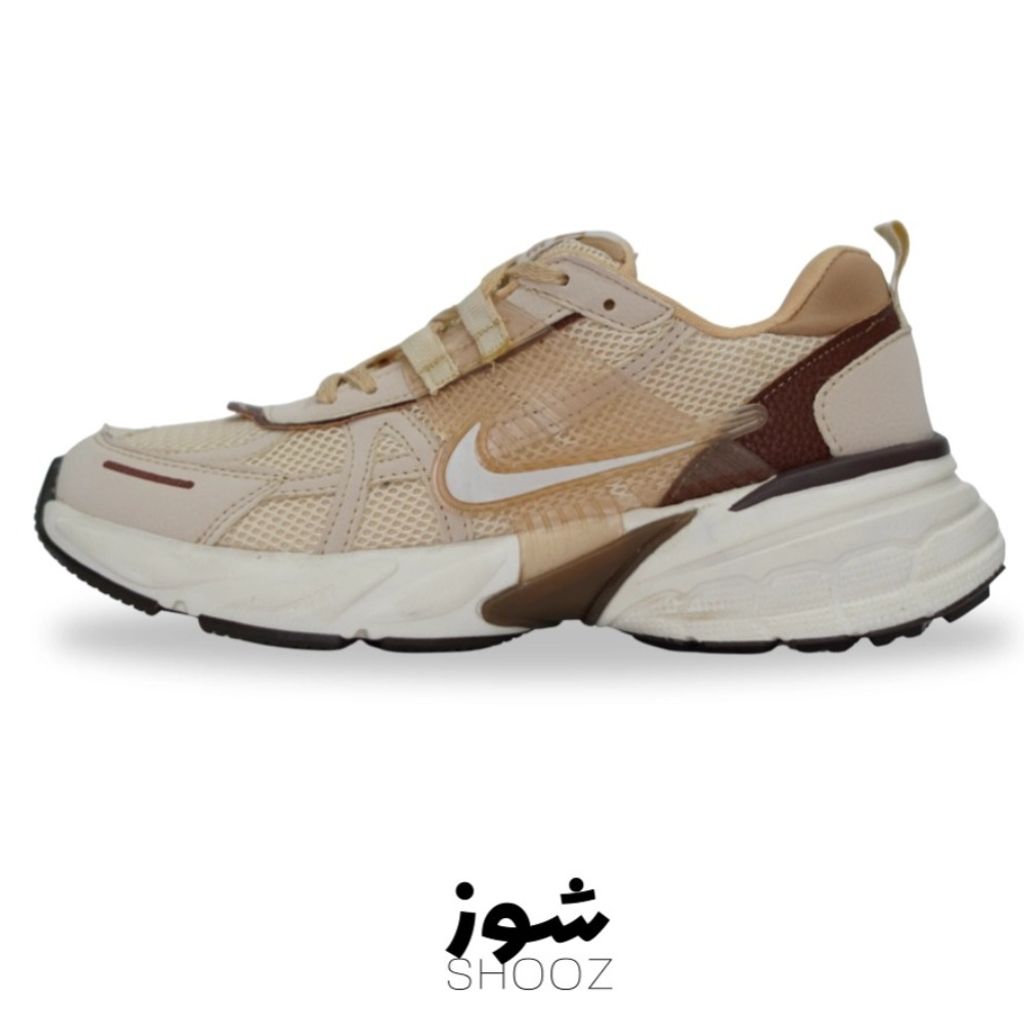 قیمت کتونی مردانه مدل نایک v2k رنگ موکا