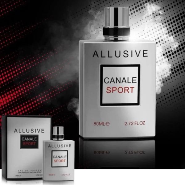 ادوپرفیوم زنانه و مردانه Allusive Canale Sport حجم 80 میل فراگرنس ورد Frag