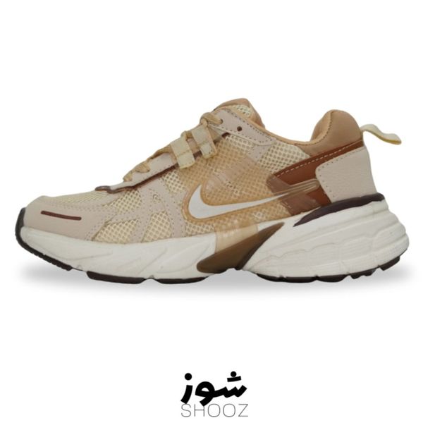 کتونی زنانه مدل نایک v2k رنگ موکا