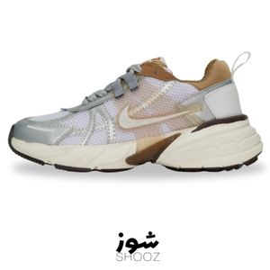 کتونی زنانه مدل نایک v2k رنگ موکا سیلور