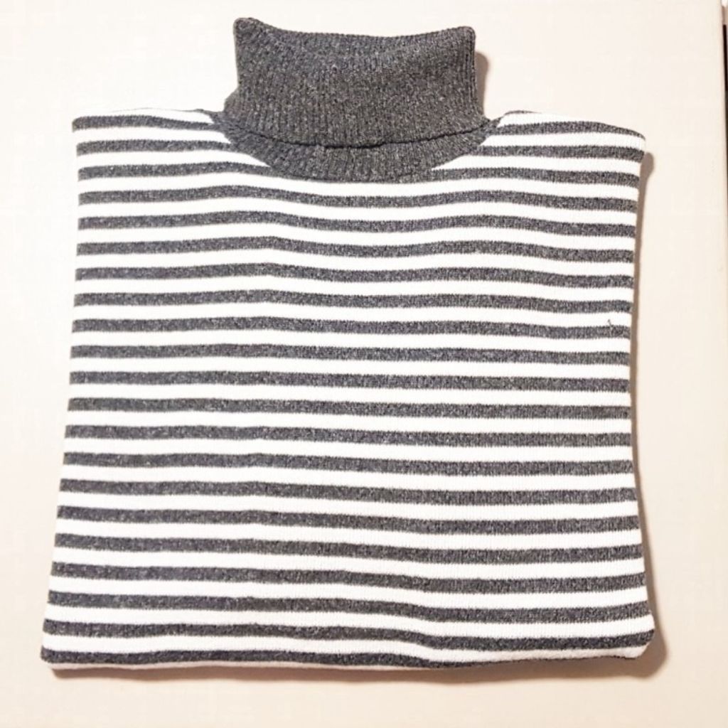 قیمت بلوز بافت راه راه یقه اسکی زنانه کد 60