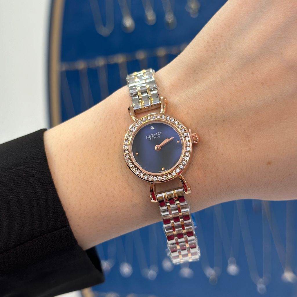 خرید آنلاین ساعت دور نگین برند هرمس