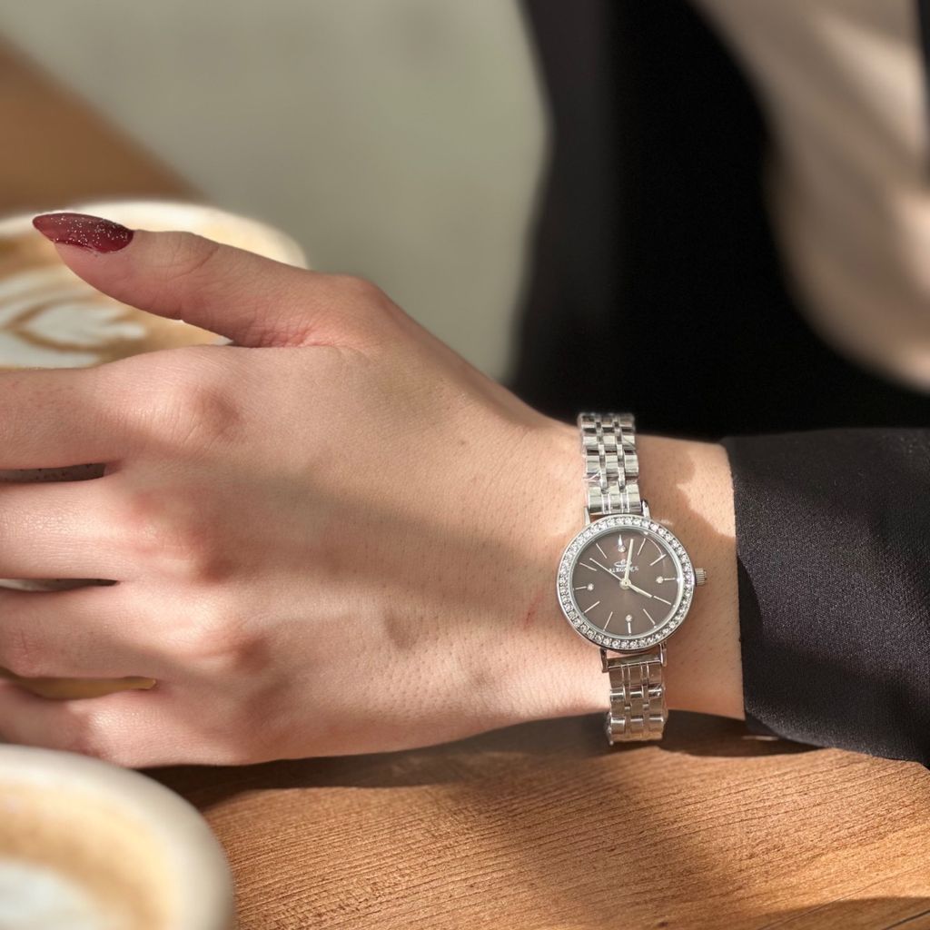 خرید اینترنتی ساعت دور نگین برند اصلی الگانس