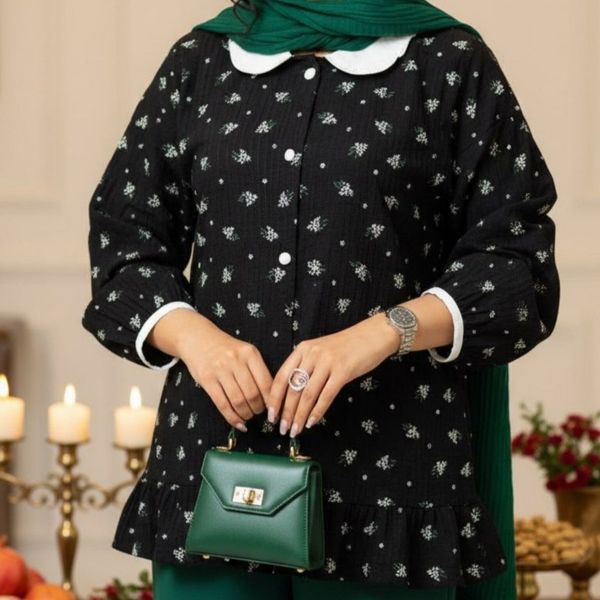 شومیز مانتویی مزونی چینه چین