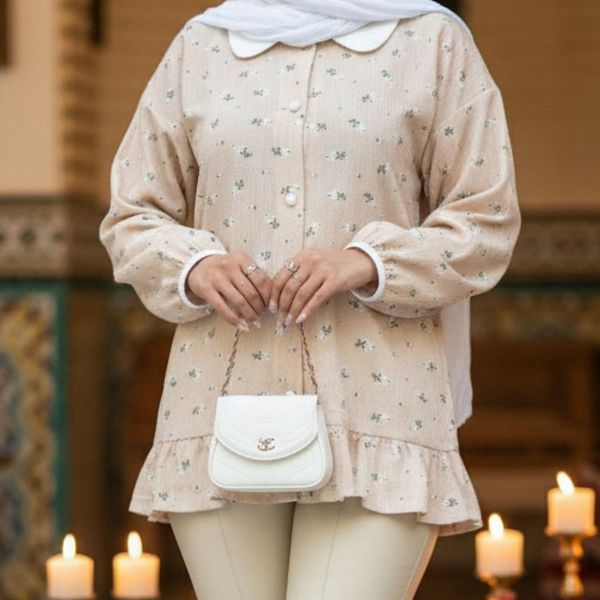 شومیز مانتویی مزونی چینه چین