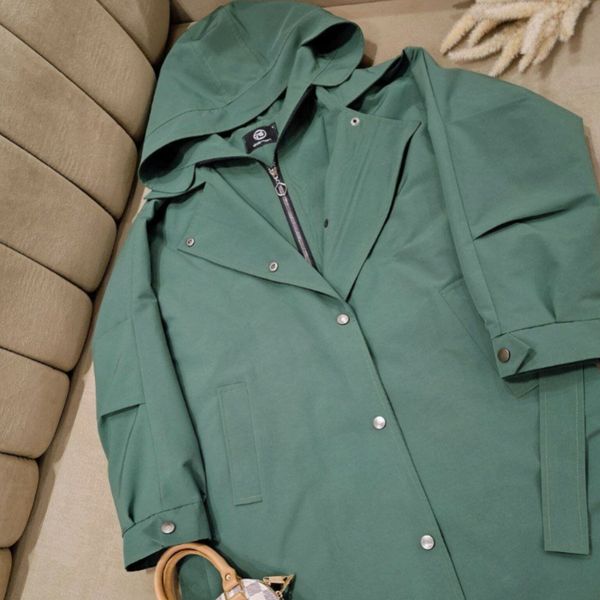 بارونی دو مدله آدرینا رنگ سبز