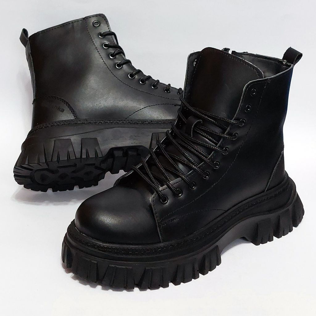 خرید آنلاین نیم بوت مردانه برشکا طرح دکتر مارتینز