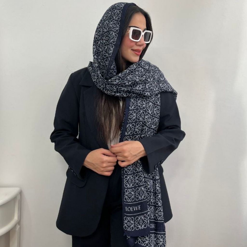 خرید آنلاین شال نخ چهارفصل