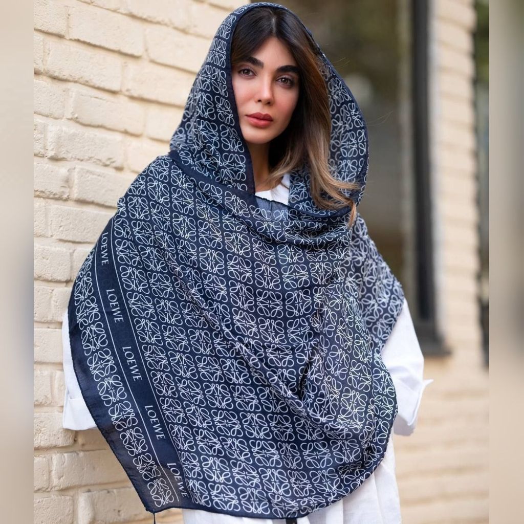 قیمت ارزان شال نخ چهارفصل