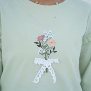 خرید اینترنتی بلوز دورس گلدوزی شده زنانه