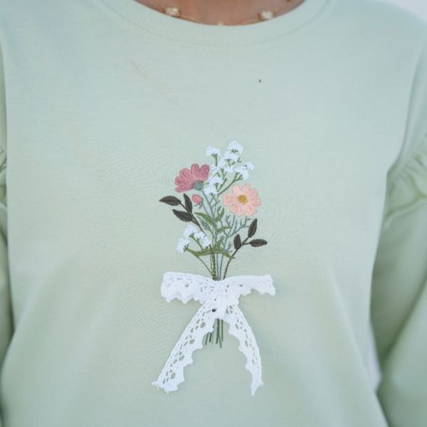 بلوز دورس گلدوزی شده زنانه