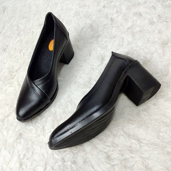 کفش زنانه اداری پاخور عالی پاشنه 7 سانت پیو نرم سبک شرکتی