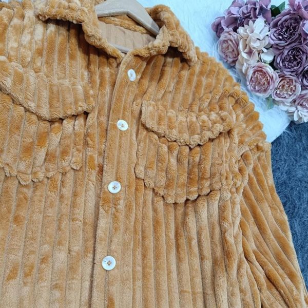 مانتو تدی طرح فتیله ای