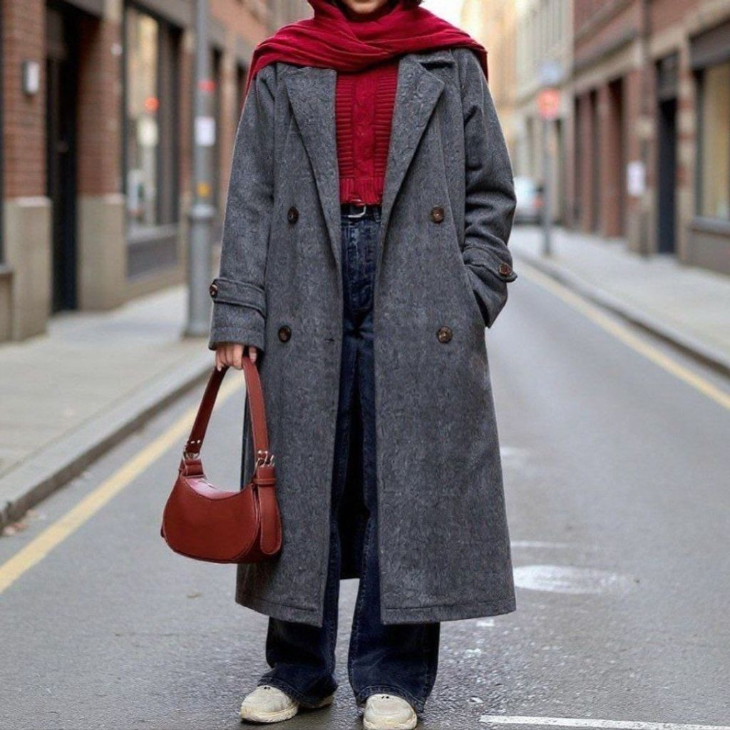 فروش اینترنتی پالتو بلند مخصوص خاص پسندا نورا