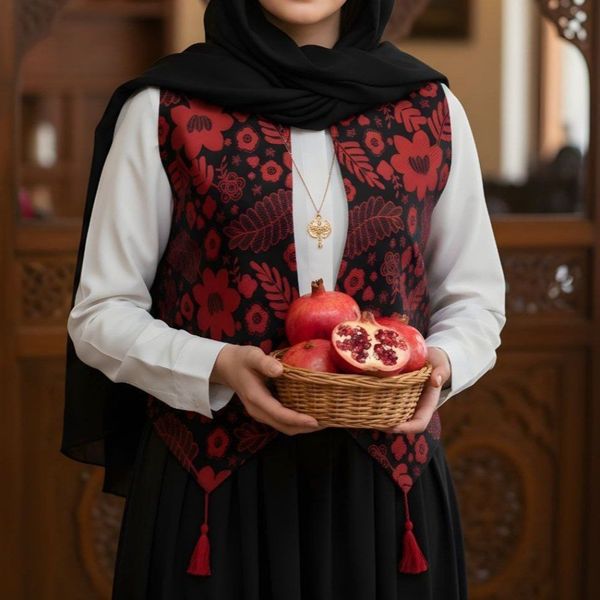 جلیقه تک یلدایی نورا