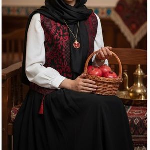 جلیقه تک یلدایی نورا